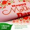 G128 Garden Flag Happy Mother's Day Bruh Double Sided 12"x18" Blockout Fabric | Outdoor Seasonal Holiday Home Yard Decor